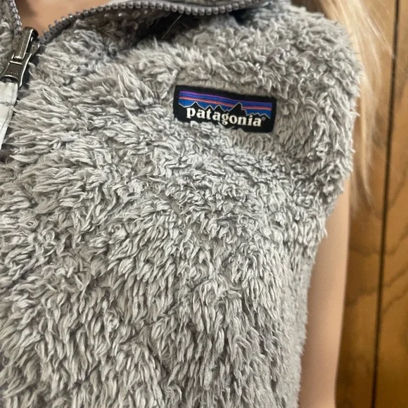 Patagonia" Vest Los Gatos -Hooded-Reversible-Gray - Picture 14 of 16